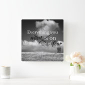 Motivatie prijsopgave: Alles wat je wilt is op... Vierkante Klok (Huis)