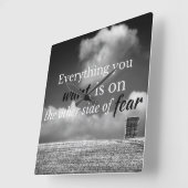 Motivatie prijsopgave: Alles wat je wilt is op... Vierkante Klok (Hoek)