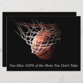 Motivatie prijsopgave Basketball (Voorkant / Achterkant)