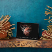 Motivatie prijsopgave Basketball Fotoplaat (Zijkant)