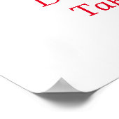 Motivatie prijsopgave Basketball Poster (Hoek)