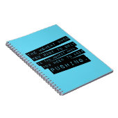 Motivatie prijsopgave behouden notitieboek (Rechterzijde)