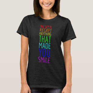 Motivatie prijsopgave betrekt nooit iets dat heeft t-shirt