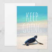 Motivatie prijsopgave: blijf op weg naar een Kaart (Voorkant / Achterkant)