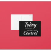 Motivatie prijsopgave briefkaart