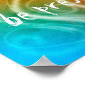 motivatie prijsopgave: cadeau op kleurrijk abstrac poster (Hoek)