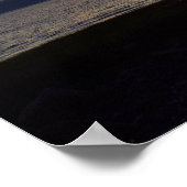 Motivatie prijsopgave en prachtige zonsondergang poster (Hoek)