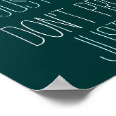 Motivatie prijsopgave enkel bewijs poster (Hoek)