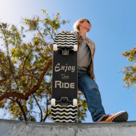 Motivatie prijsopgave Geniet van de Ride met Waves Persoonlijk Skateboard