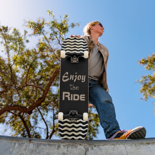 Motivatie prijsopgave Geniet van de Ride met Waves Persoonlijk Skateboard (Buiten 1)