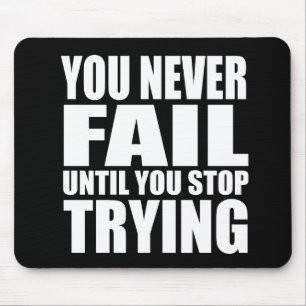 Motivatie prijsopgave geslaagd muismat