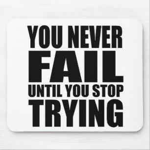 Motivatie prijsopgave geslaagd muismat