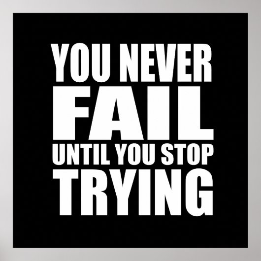 Motivatie prijsopgave geslaagd poster (Voorkant)