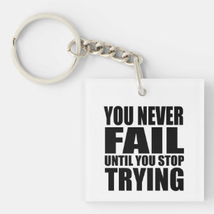 Motivatie prijsopgave geslaagd sleutelhanger