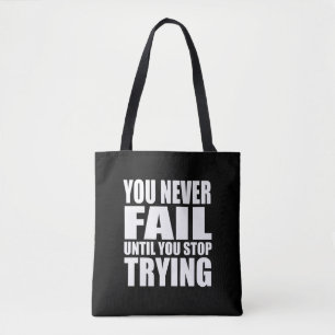 Motivatie prijsopgave geslaagd tote bag