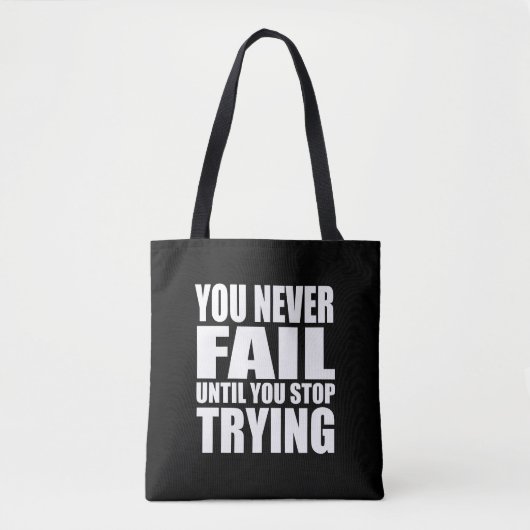 Motivatie prijsopgave geslaagd tote bag (Voorkant)