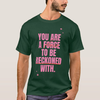 Motivatie prijsopgave Levensverandering 36 T-shirt