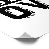 Motivatie prijsopgave nooit te laat om over te beg poster (Hoek)