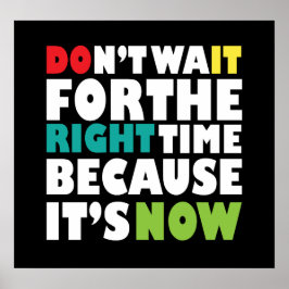 Motivatie prijsopgave poster