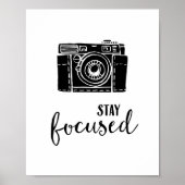 Motivatie prijsopgave voor  camera poster (Voorkant)