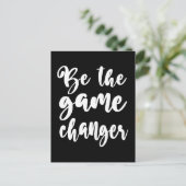 Motivatie prijsopgave voor gamewisselaars briefkaart (Staand voorkant)