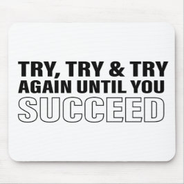 Motivatie prijsopgave voor kunstsuccessen levensti muismat