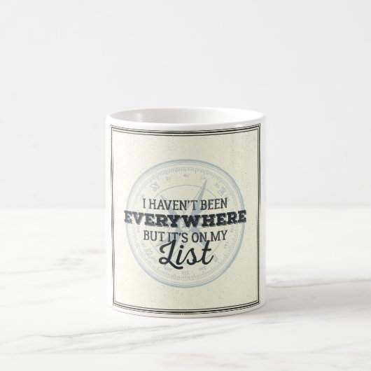 Motivatie prijsopgave voor meer kompassen koffiemok (Center)