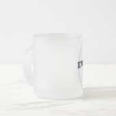 Motivatie prijsopgave voor meer kompassen matglas koffiemok (Voorkant links)