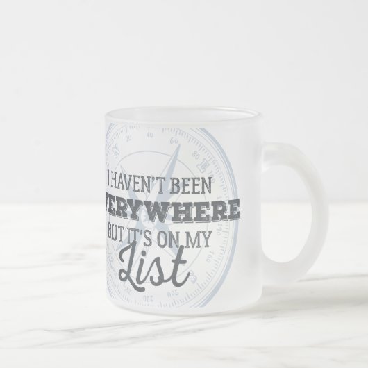 Motivatie prijsopgave voor meer kompassen matglas koffiemok (Rechts)