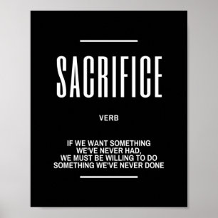 Motivatie prijsopgave voor offers poster