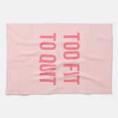 Motivatie prijsopgave voor werkout, geschikt voor  theedoek (Horizontaal)