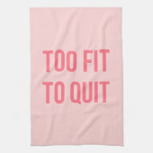 Motivatie prijsopgave voor werkout, geschikt voor  theedoek (Verticaal)