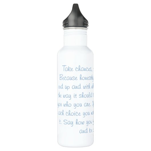 Motivatie prijsopgave waterfles (Links)