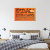 Motivatie prijszettingscanvas afdrukken (Insitu (Slaapkamer))