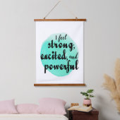 motivatie prijzen voor werk en succes hangend wandkleed (Slaapkamer)