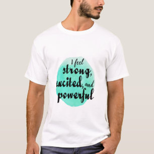 motivatie prijzen voor werk en succes t-shirt