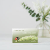 Motivatie psychologen en psychotherapeuten visitekaartje (Staand voorkant)