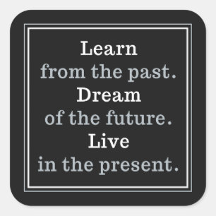 Motivatie Quote aangepaste kleur stickers