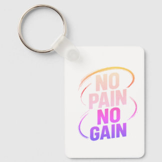 – Motivatie Quote Accessoire voor Fitness & Focus Sleutelhanger