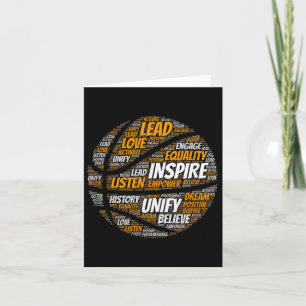 Motivatie quote Basketbal Inspirerende woorden Kaart