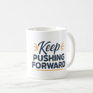 Motivatie quote Blijf doorzetten Koffiemok