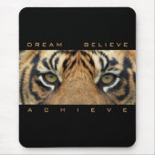 Motivatie Quote Dream Believe Bereiken Verticaal Muismat (Voorkant)