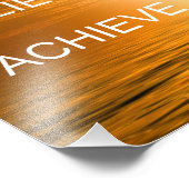 Motivatie Quote Dream, geloof, realiseer Foto Afdruk (Hoek)