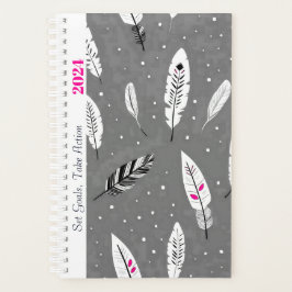 MOTIVATIE QUOTE EENVOUDIGE GRIJZE KLEUR BOHO PATRO PLANNER