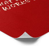 Motivatie Quote Esthetische Affirmatie Muurkunst Poster (Hoek)