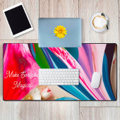 Motivatie Quote Flower Collage Liquify Abstract Bureaumat
