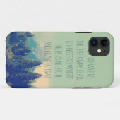 Motivatie quote iPhone 5 hoesje Emerson quote (Achterkant (horizontaal))