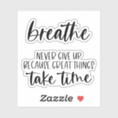 Motivatie Quote Laptop en Planner Stickers (Vel)