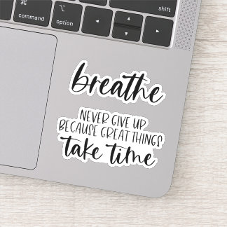 Motivatie Quote Laptop en Planner Stickers