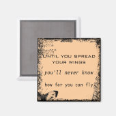  Motivatie Quote Magnet (Voorkant / Achterkant)